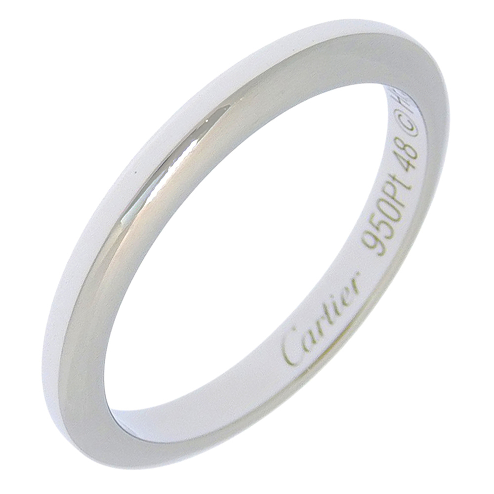 CARTIER Silver Wedding Ring